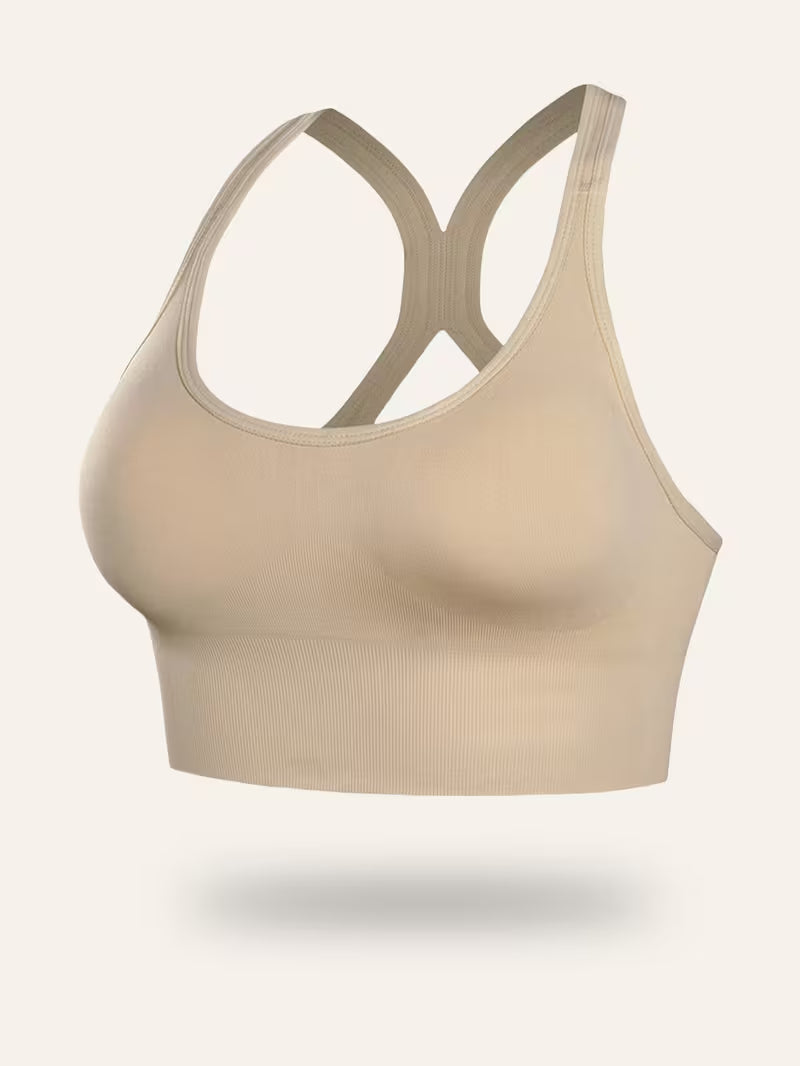 Wireless Anti-Sagging Racerback Bras.