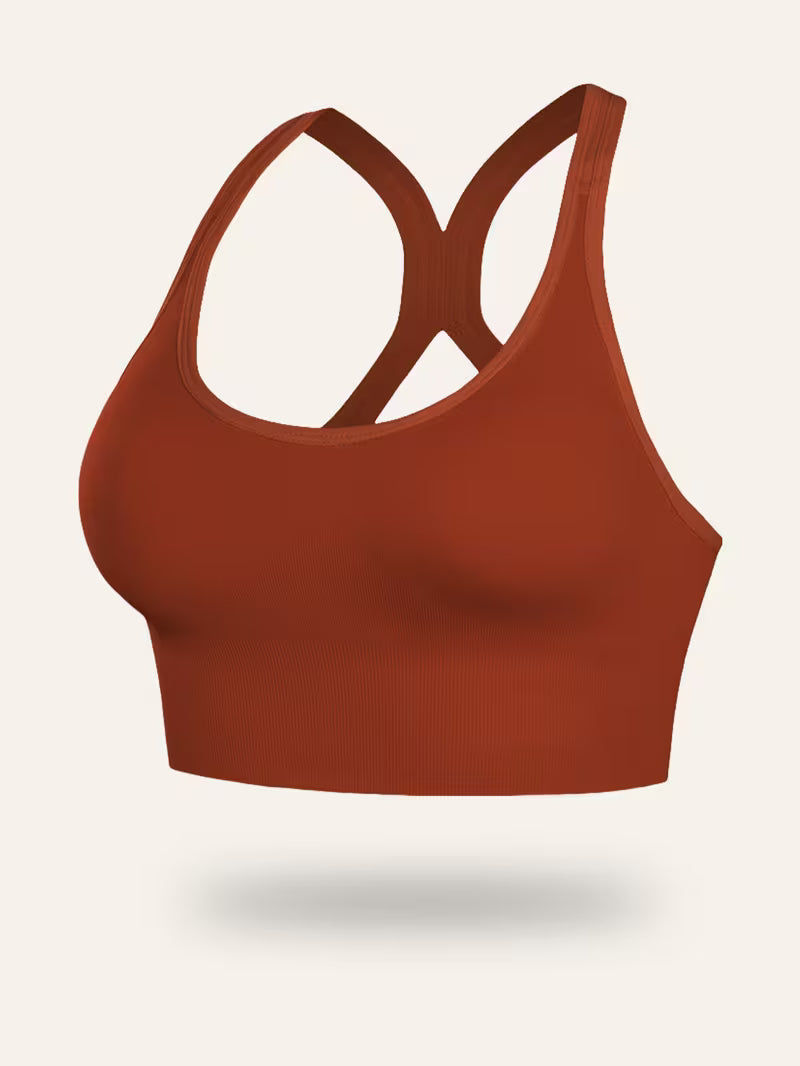 Wireless Anti-Sagging Racerback Bras.