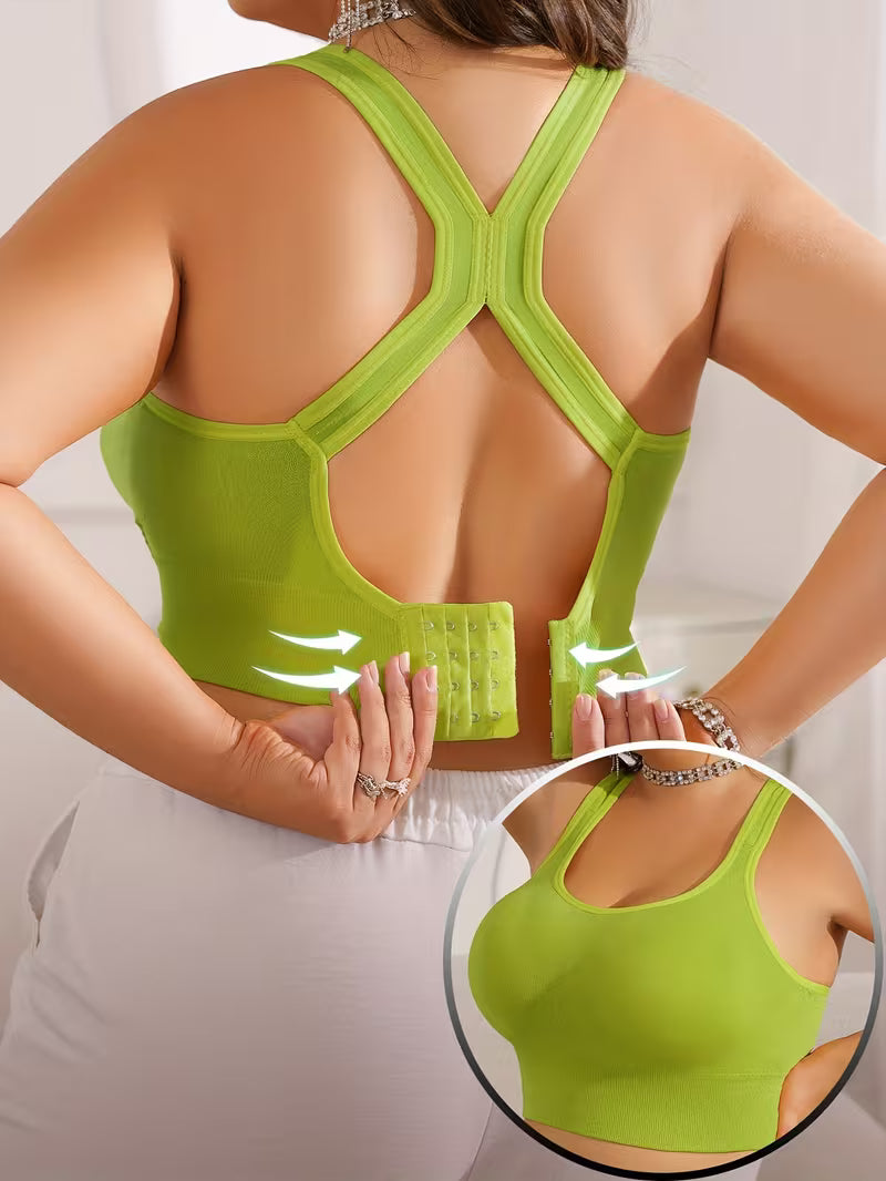Wireless Anti-Sagging Racerback Bras.