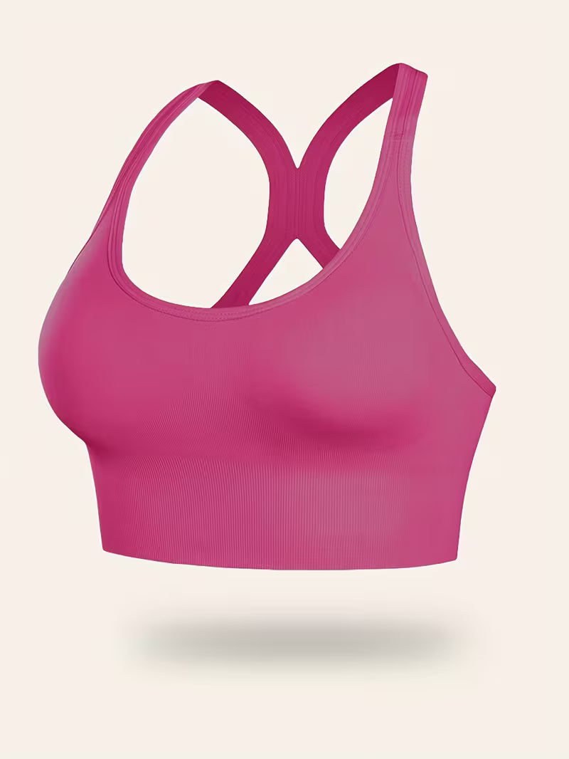 Wireless Anti-Sagging Racerback Bras.