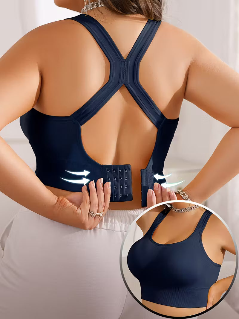 Wireless Anti-Sagging Racerback Bras.