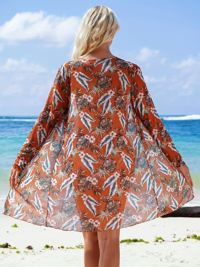 Women's Bikini Three-Piece Swimsuit.