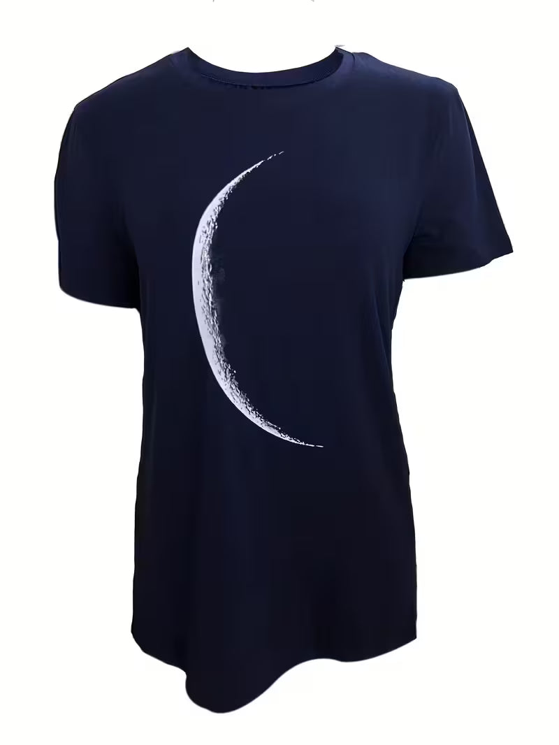 Women’s Tribal Moon Print Tee.