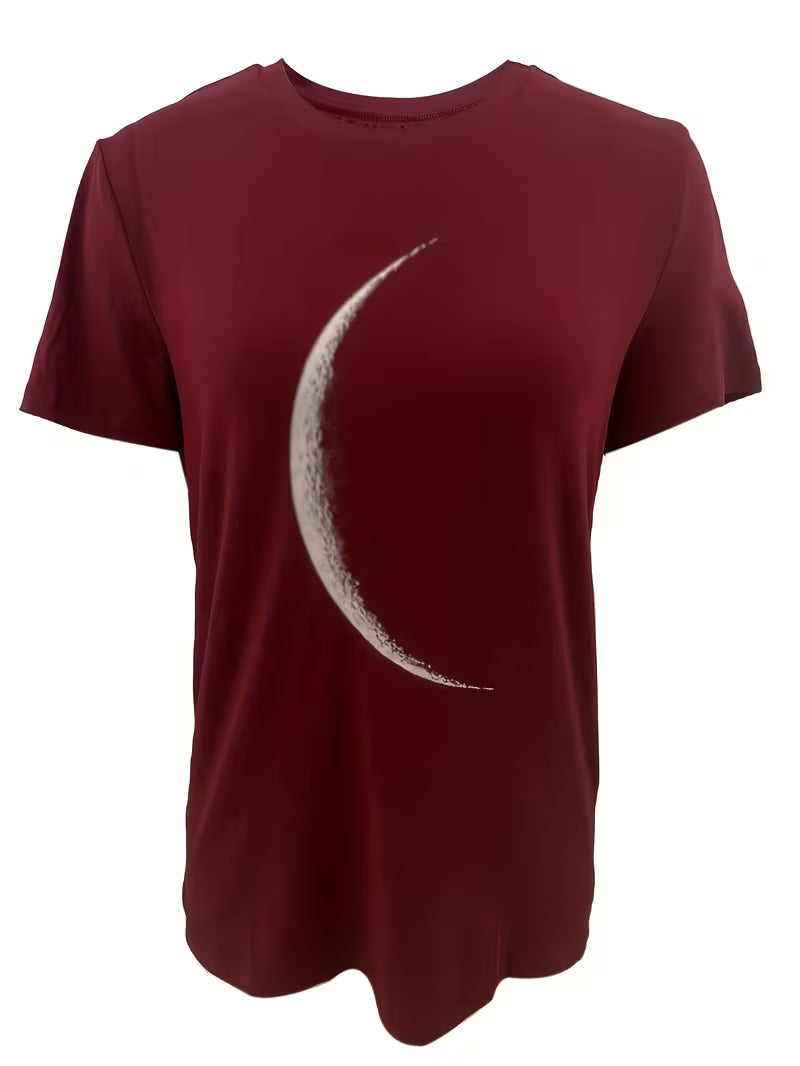 Women’s Tribal Moon Print Tee.