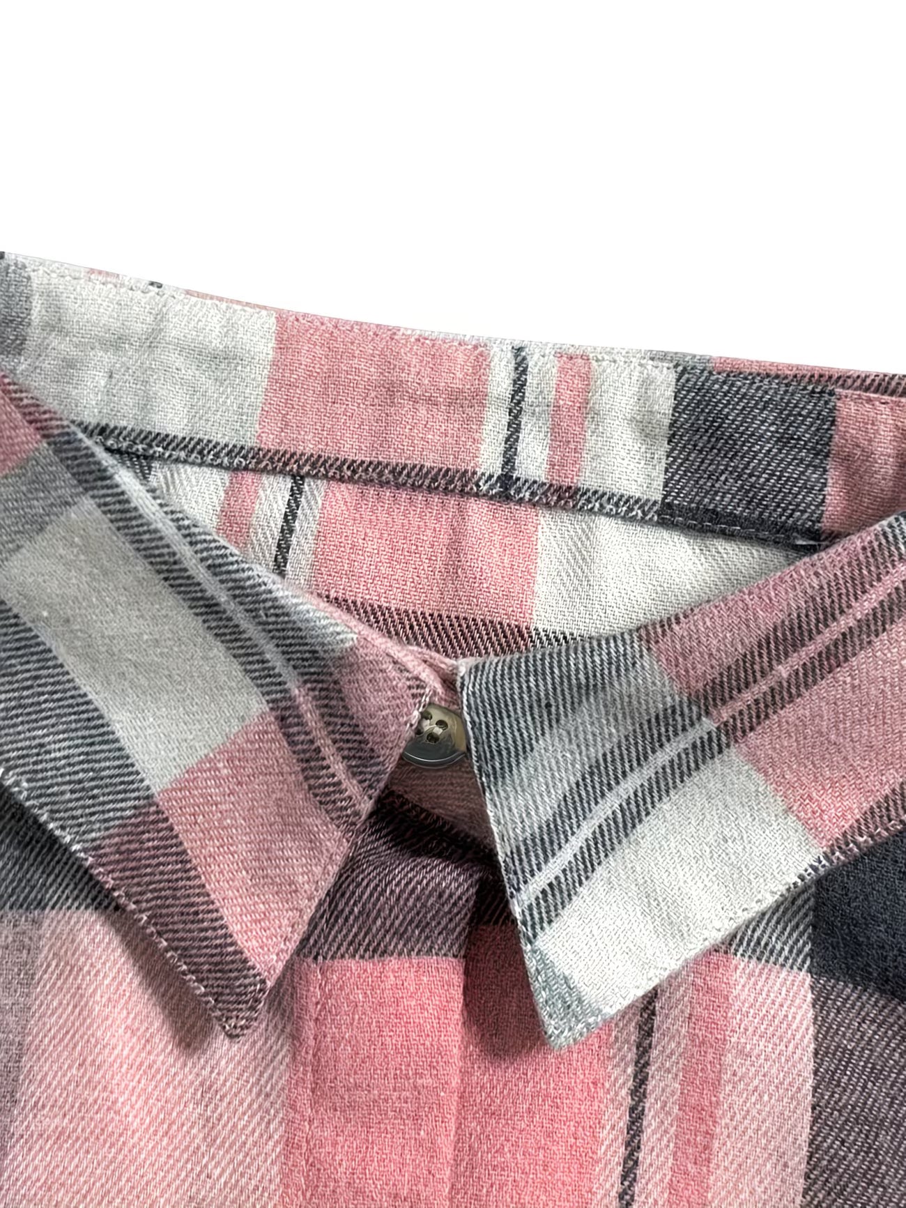 Women’s Versatile Plaid Striped Shirt.