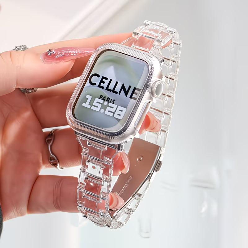 Lightweight Replacement Strap with Stainless Steel Clasp Watch.