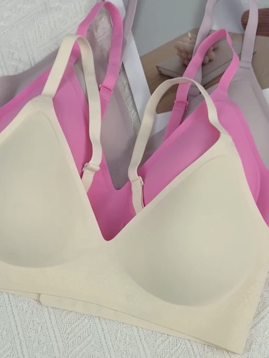 Seamless Wire-Free Push-Up Bra.