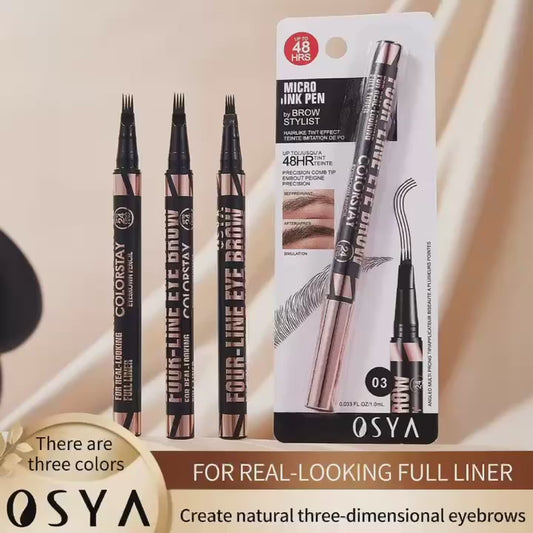 Long-Lasting Waterproof Eyebrow Pen.
