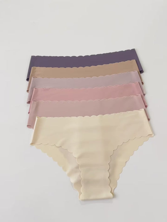 6-Pack-Seamless Wave Lace Briefs.